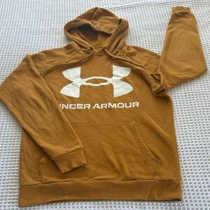 Under Armour Men's mustard Hoodie GUC SM